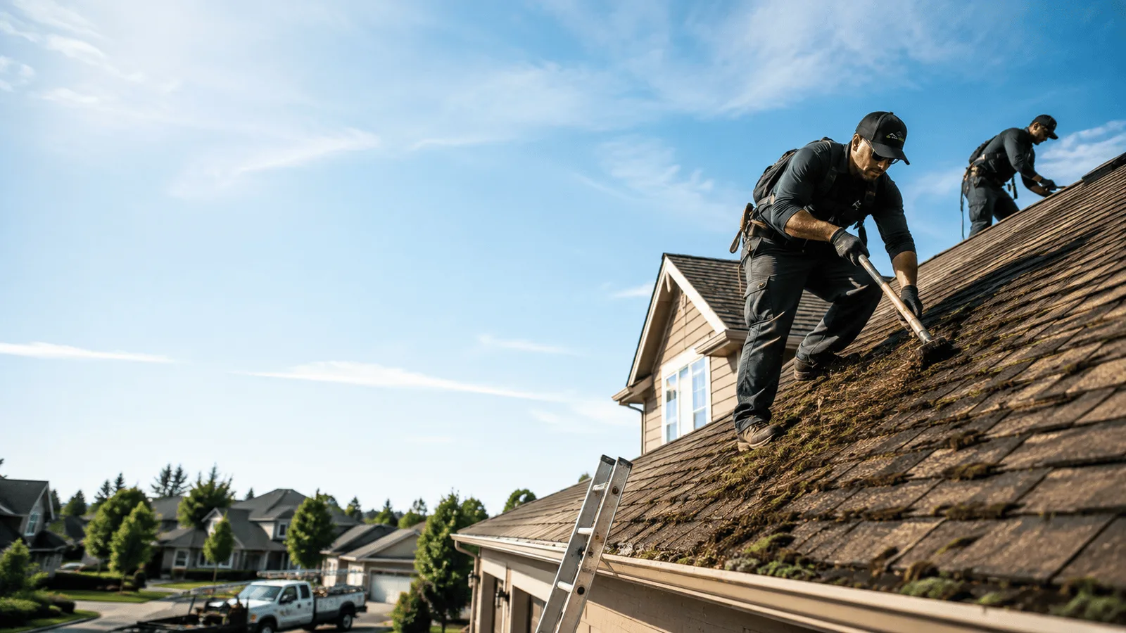 Roof Moss Removal in Call, TX near me